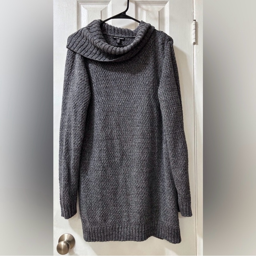 Hilary Radley Women’s XL Charcoal Cowl Neck Oversized Sweater